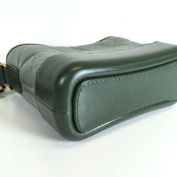 Chanel Calfskin Gabrielle Hobo Bag Green - Picture 2 of 7